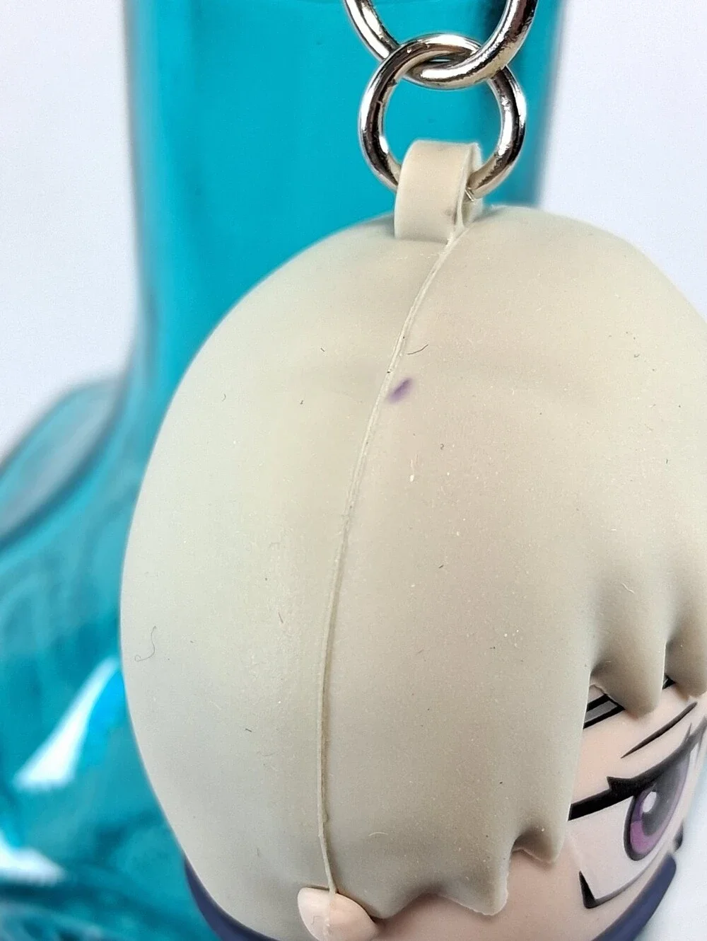 Toge Inumaki Jujustsu Kaisen Clip-on Keychain Charm Lobster Clasp Metal